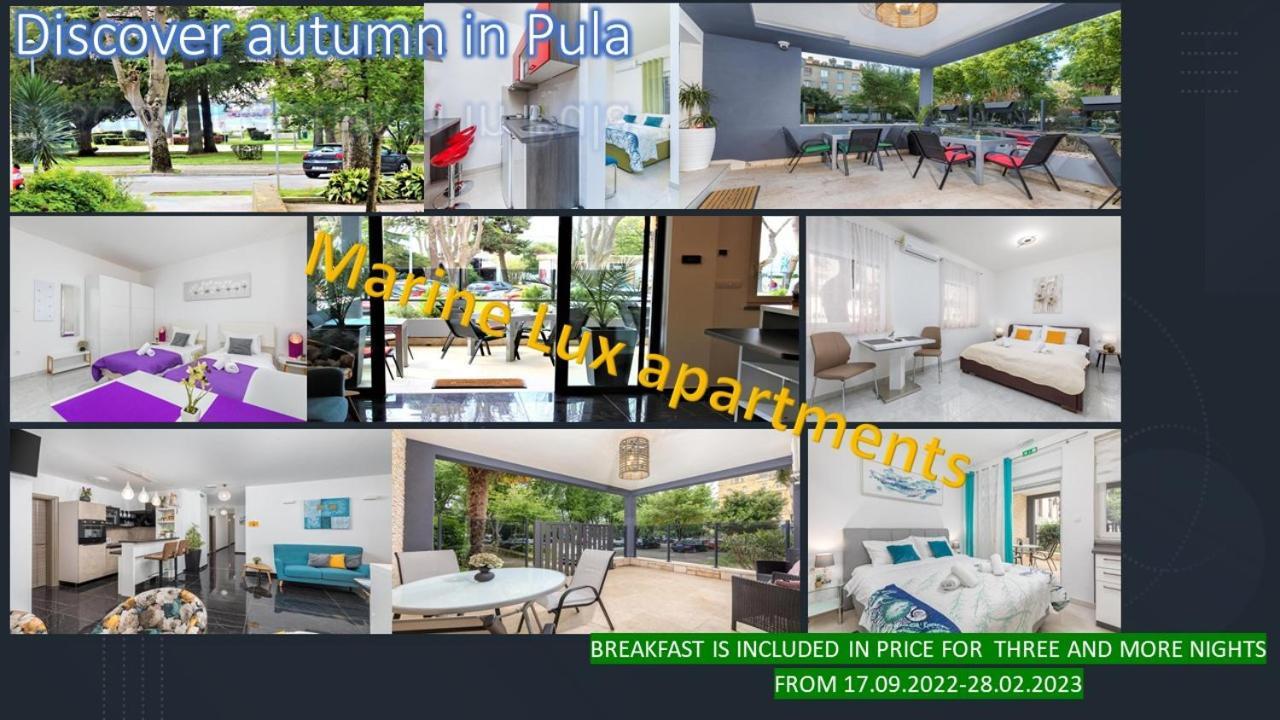 Marine Lux Apartments Pola Esterno foto